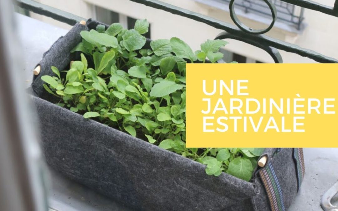 Tutoriel – La jardinière estivale