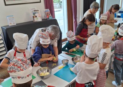Atelier enfants et bénévoles