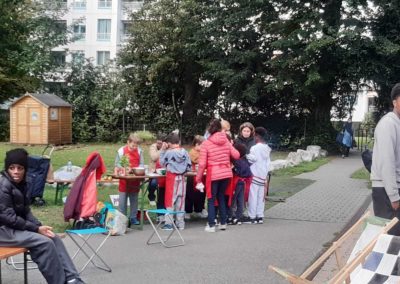 Atelier enfants quartier bâtiment
