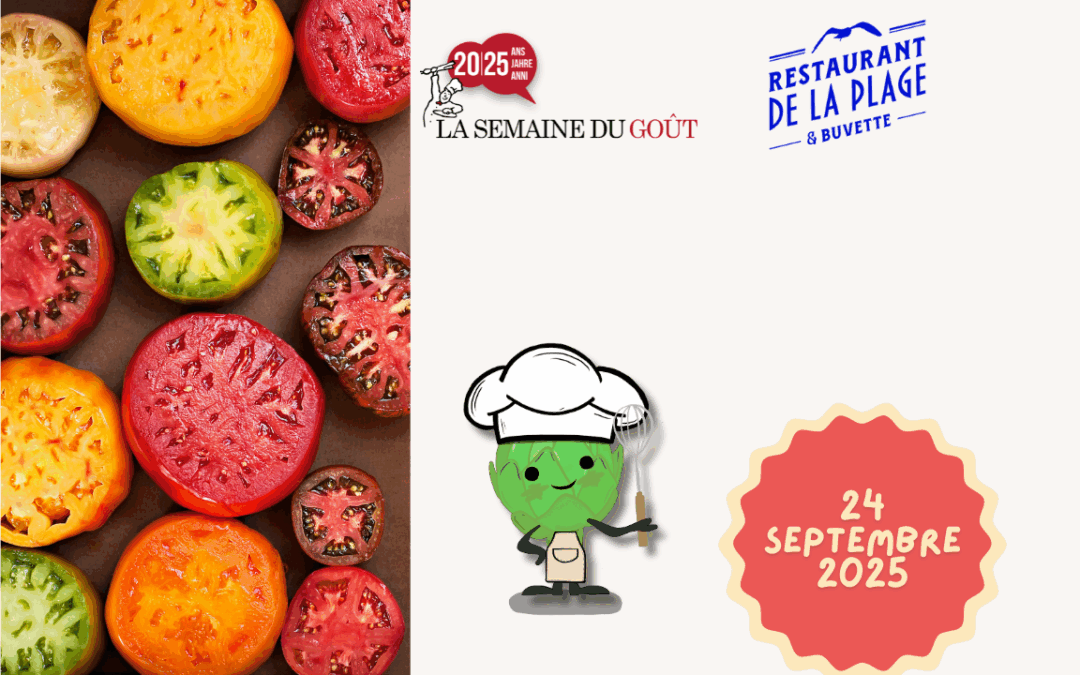 Atelier p’tits chefs avec le Restaurant de la Plage & La semaine du goût – 24 septembre 2025