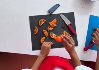 Genève enfant cours cuisine tomate